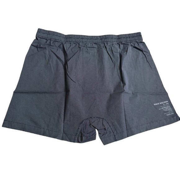 Mack Weldon woven boxer black Iris size mens XXL 98% cotton 2% spandex new - Picture 3 of 8